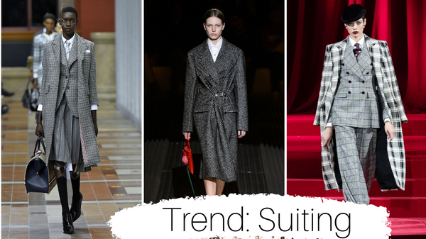 Fall 2019 Fashion Trend: Suiting 