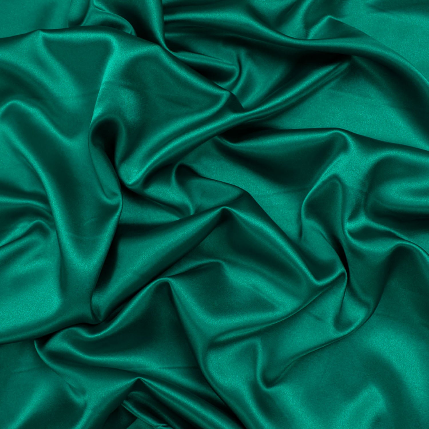 Dark Lime Premium Green Satin Fabric