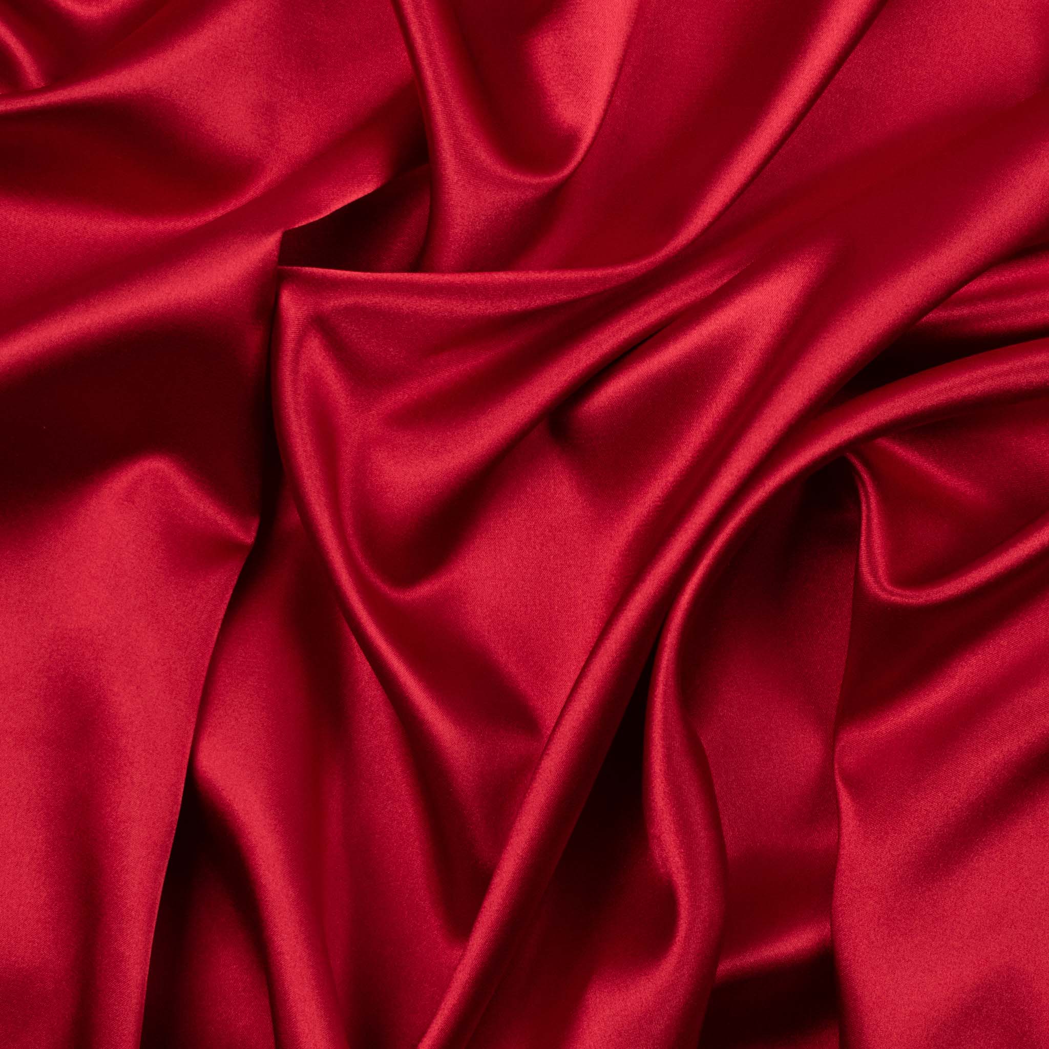 Stretch Satin Red