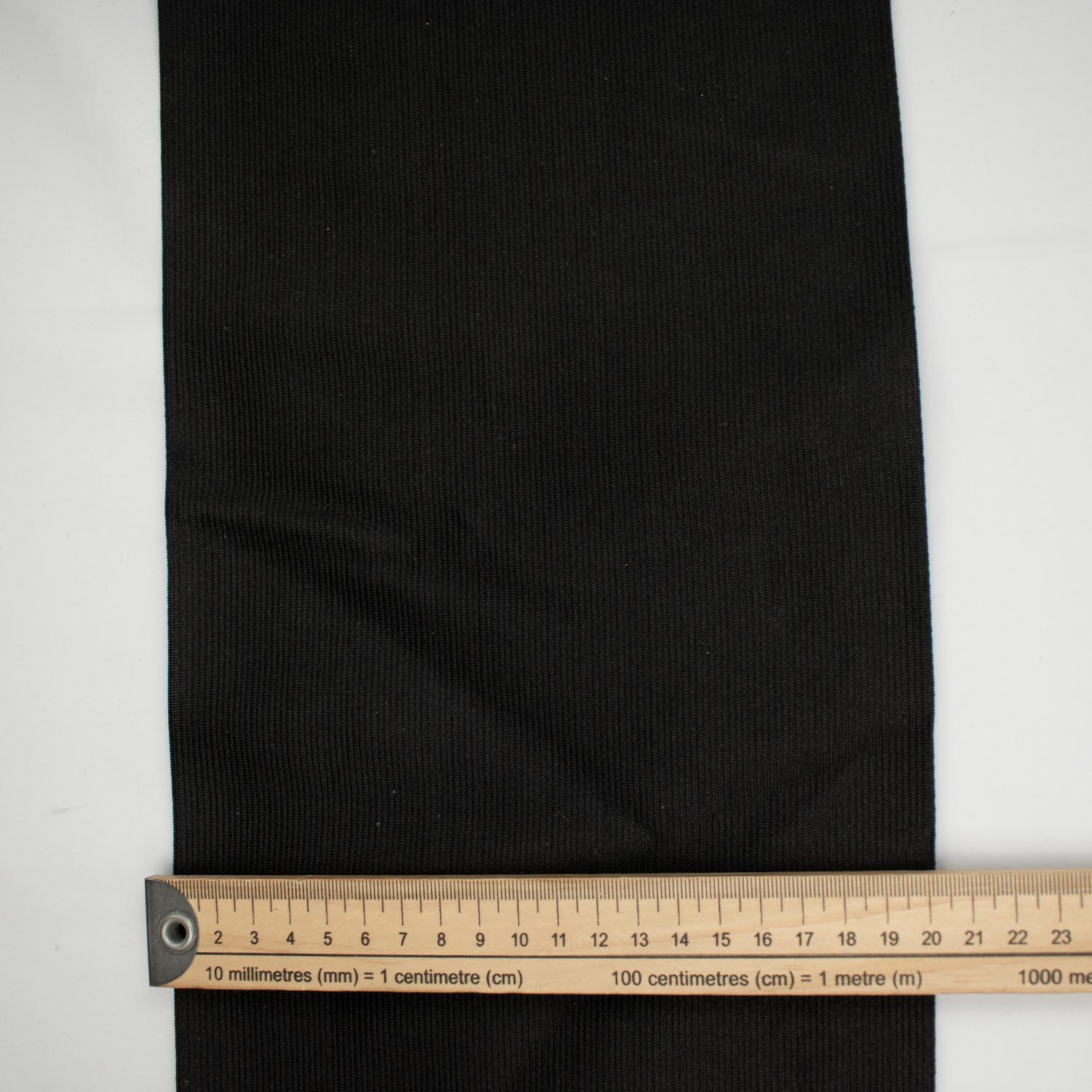 7 7/8 inch (20cm), 9.8 inch (25cm) wide Knit Elastic , Super Wide Blac