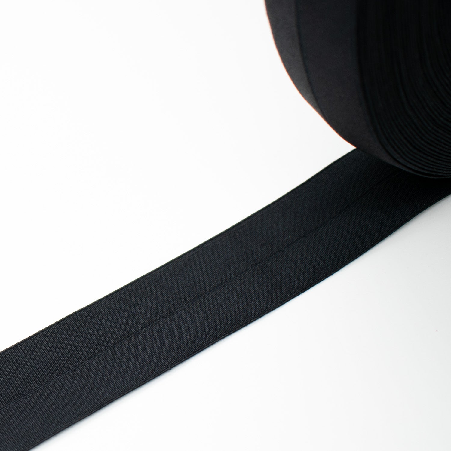 5 yds 1 Inch Fold Over Elastic - Sea Foam - 5 yd precut