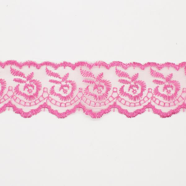 Embroidered Organza Lace Trim-4cm – Homecraft Textiles