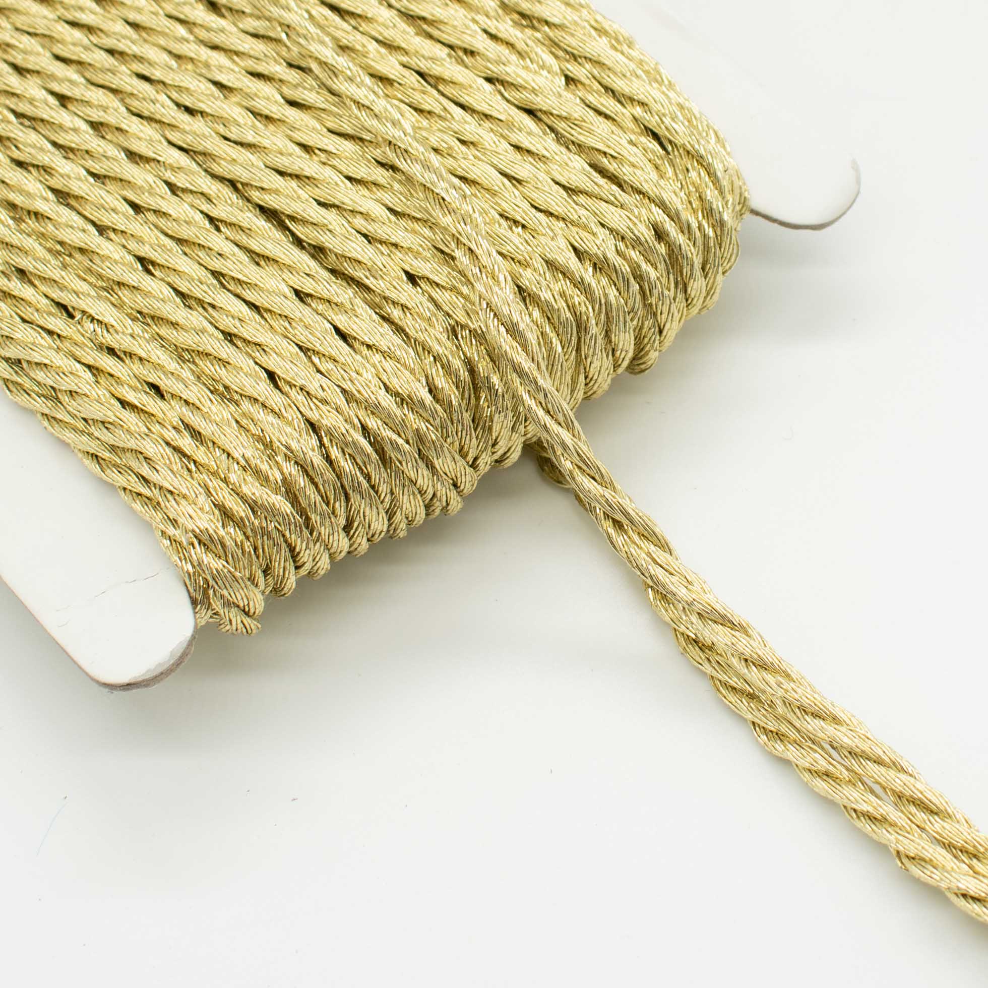 Twisted Metallic Cord/Braid 5mm – Homecraft Textiles