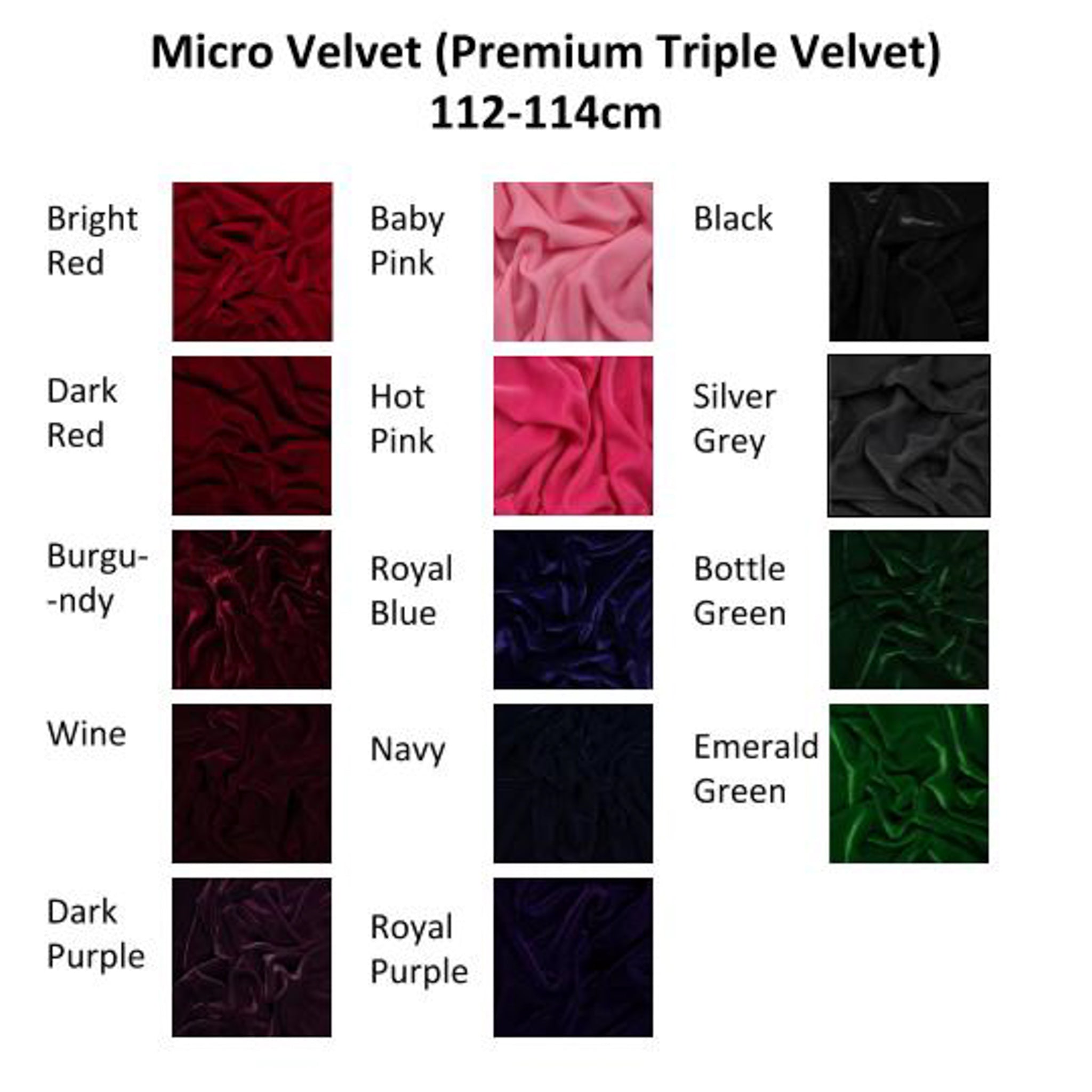  Triple Velvet - Black