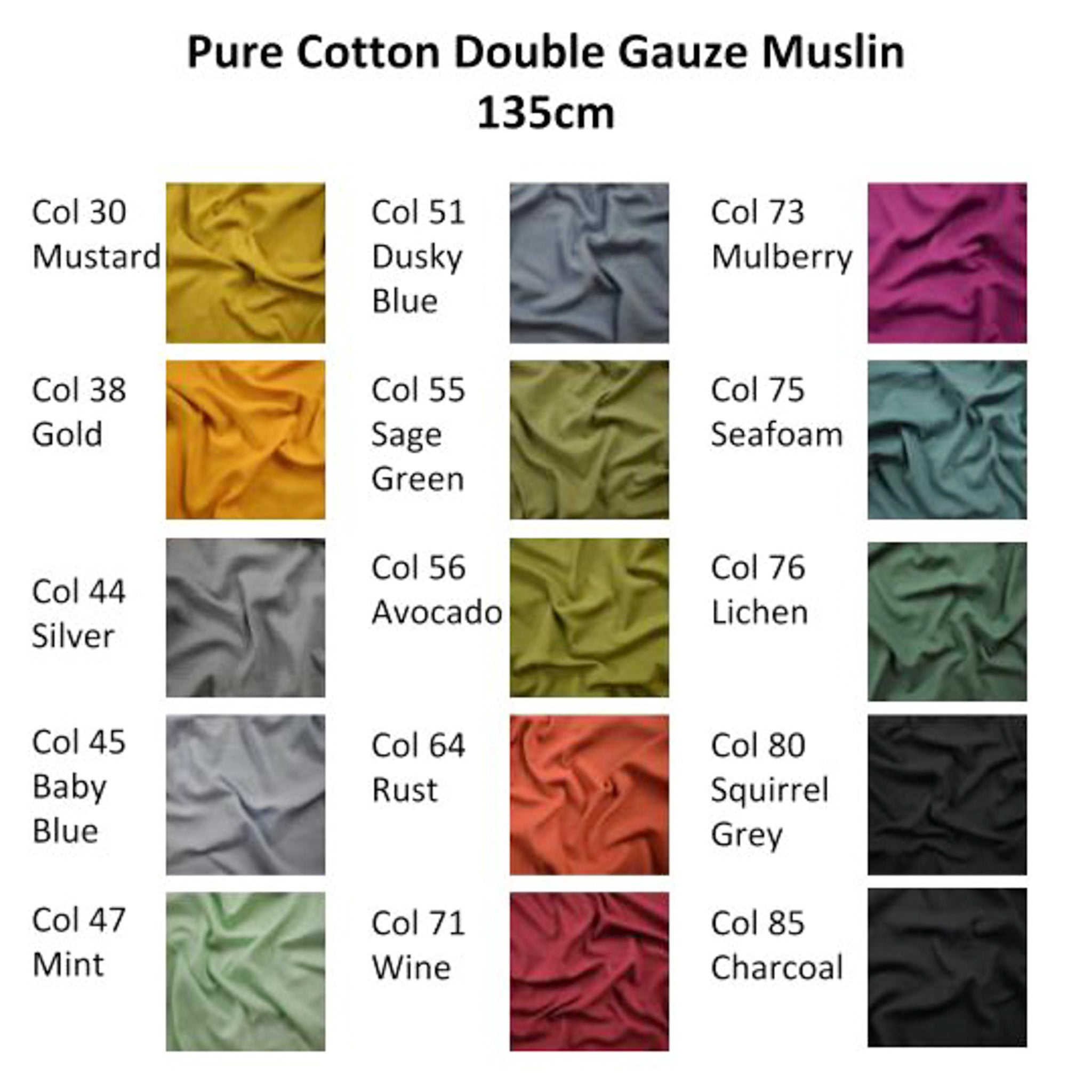 Double Gauze Muslin – Homecraft Textiles