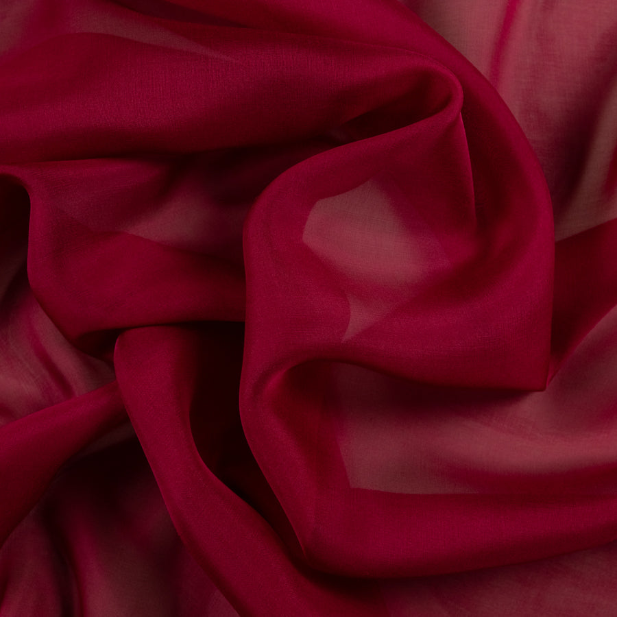 Silk Chiffon - Red