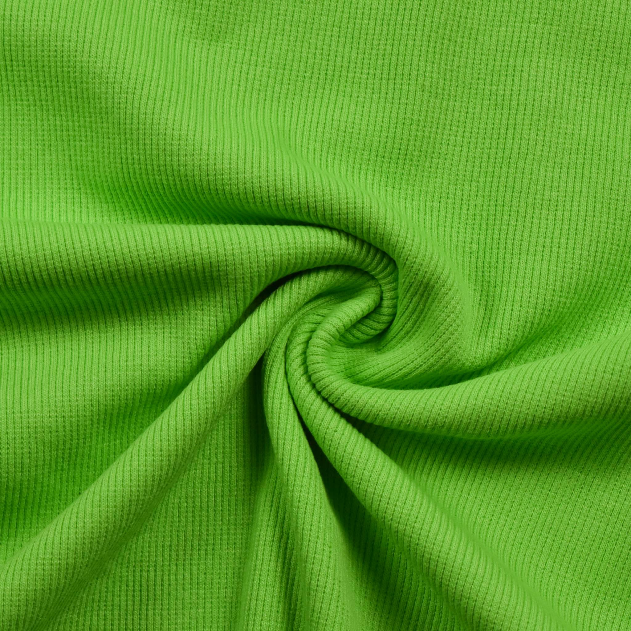 Cali Fabrics Spearmint Extra Wide Micro Rib Knit Fabric by the Yard