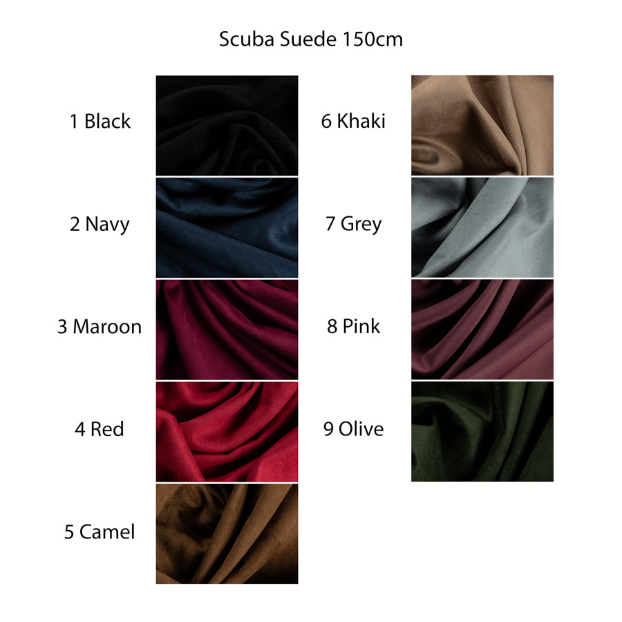 Check Suede Scuba Fabric – Pound Fabrics