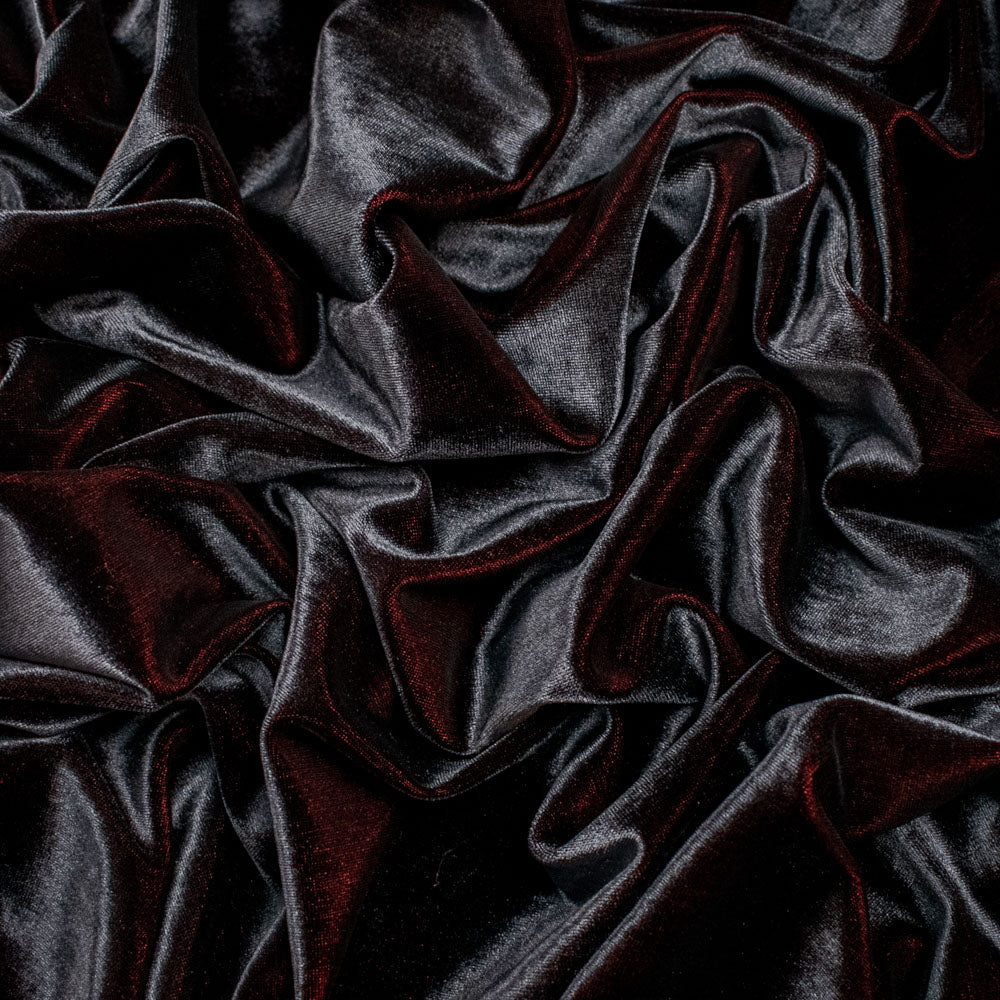 Velvet - 2 Tones - Black & Red