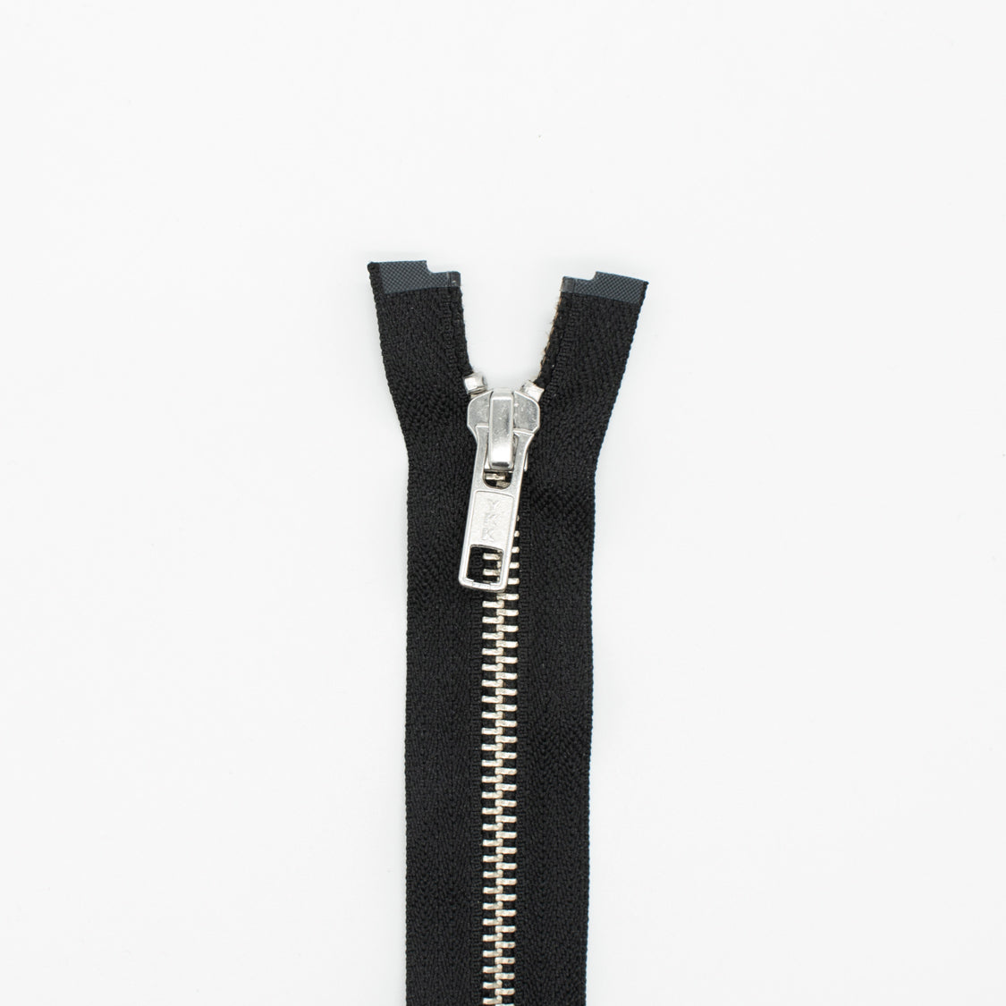 5# 60 To 90cm Vintage Restro YKK Metal Zipper Black White Coffee