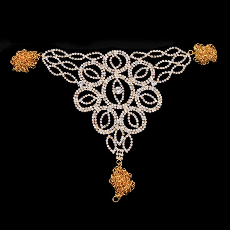 Evil Eye Bra Chain  Chain bra, Crystal bra, Bra