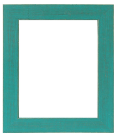 turquoise colored picture frames