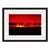Image shown in Black Onyx frame with white mat