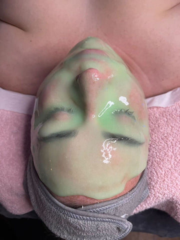 Avocado face jelly mask