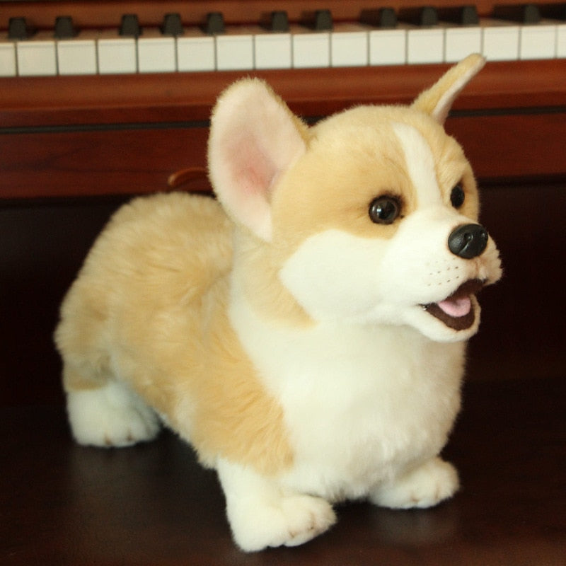 realistic corgi plush