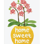 Home Sweet Home Orchid Card