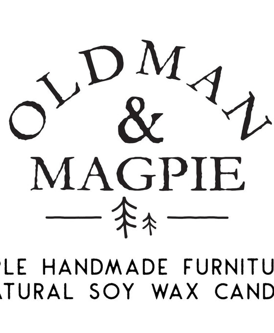 Old Man and Magpie Candles Image 3