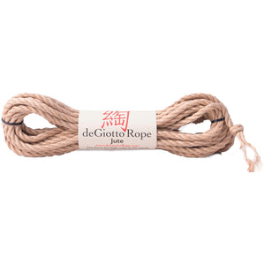 Jute Shibari Rope by the Foot 6mm – deGiotto Rope