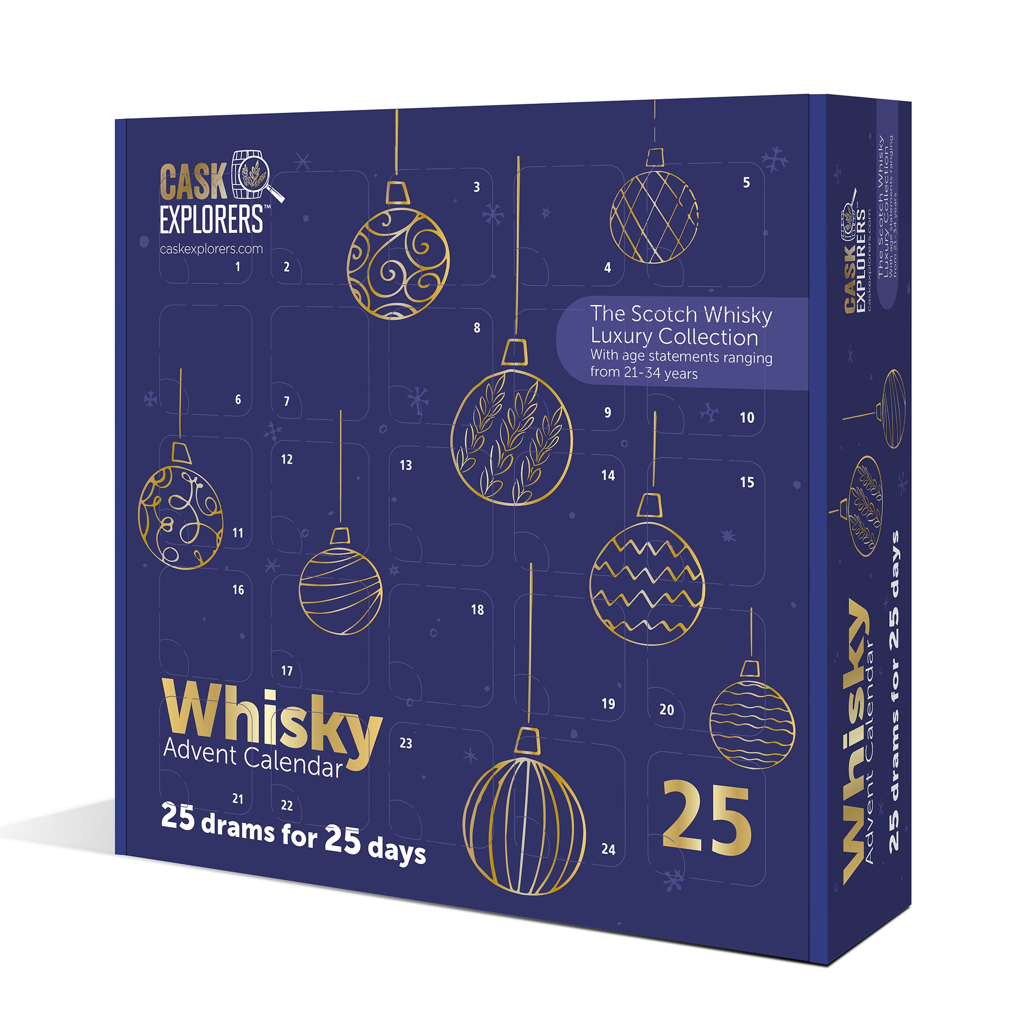 Scotch Whisky Advent Calendar the Luxury 25 Day Collection 25x3cl 47.7%