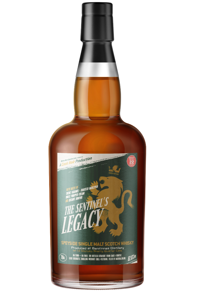 Benrinnes 22 Year Old Cask Noir The Sentinels Legacy Single Malt Scotch Whisky - 70cl 52.6%