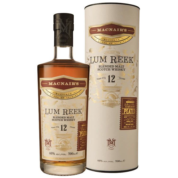 MacNair’s Lum Reek 12 Year Old (2021 rebrand) - 70cl 46%