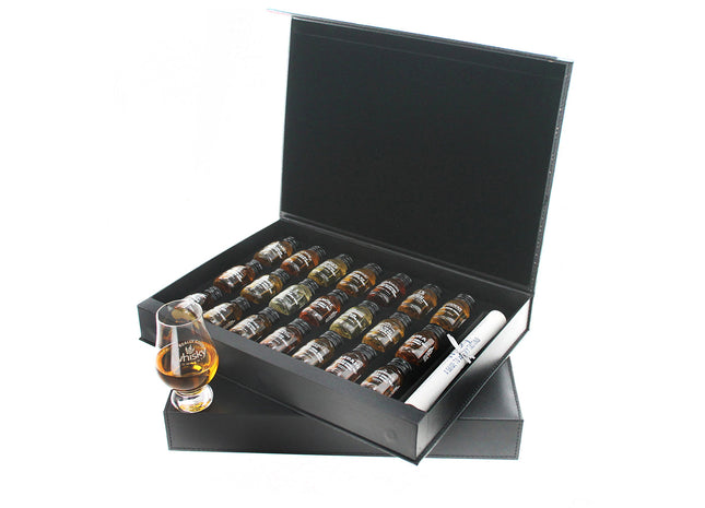 21 Drams - Whisky tasting in a Gift Box with Whisky Tasting Guide - 21 –  caskexplorers