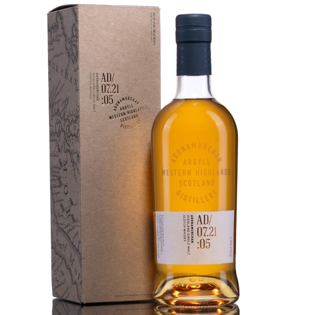 Ardnamurchan AD 07.21:05 Single Malt Scotch Whisky - 70cl 46.8%