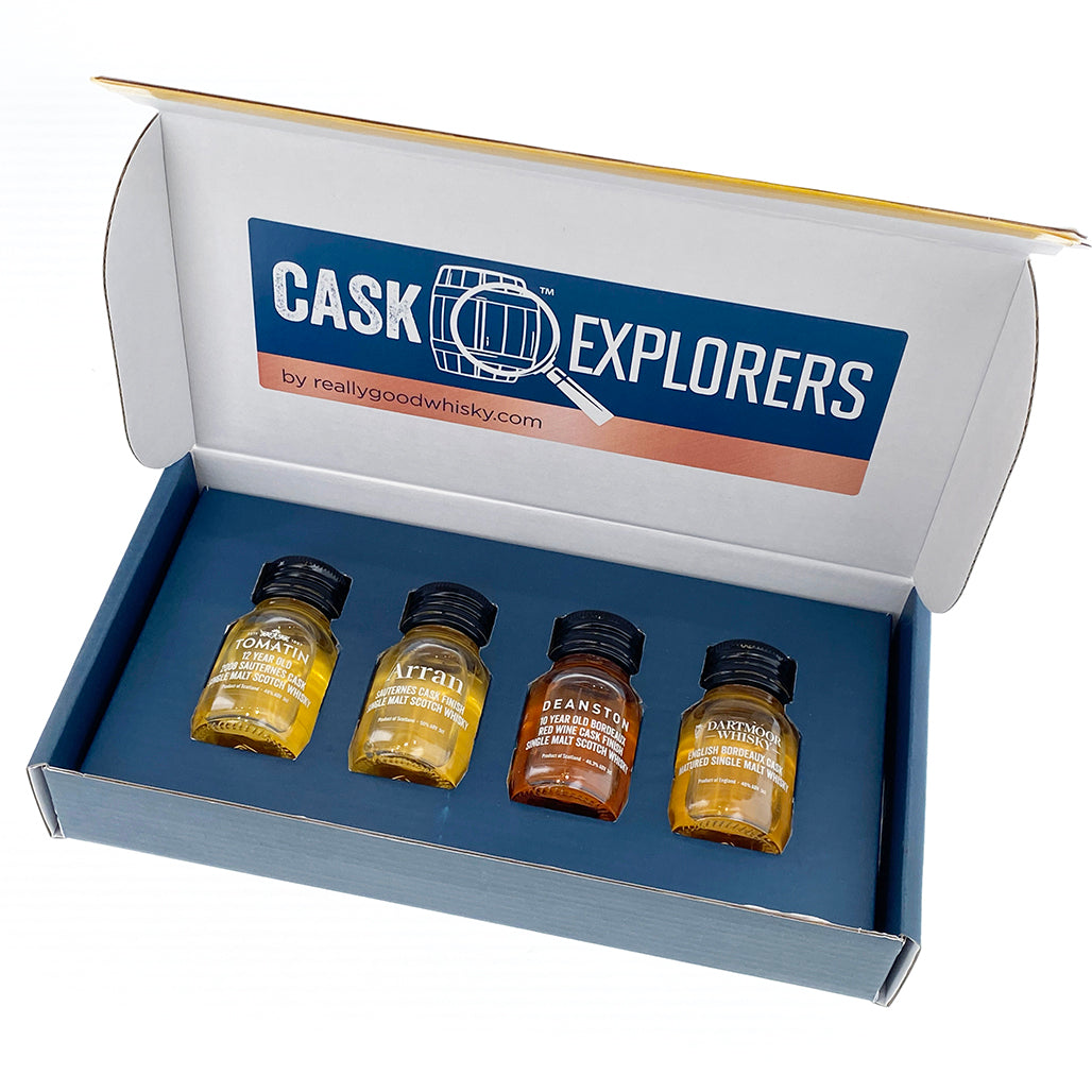 The Really Good Whisky Company Cask Explorers - Meet me in the Bordeaux Room - 4 x 3cl