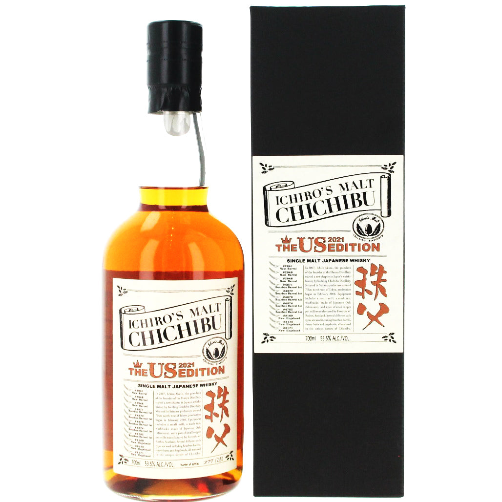 Ichiro’s Malt Chichibu 2021 The US Edition - 70cl 53.5%