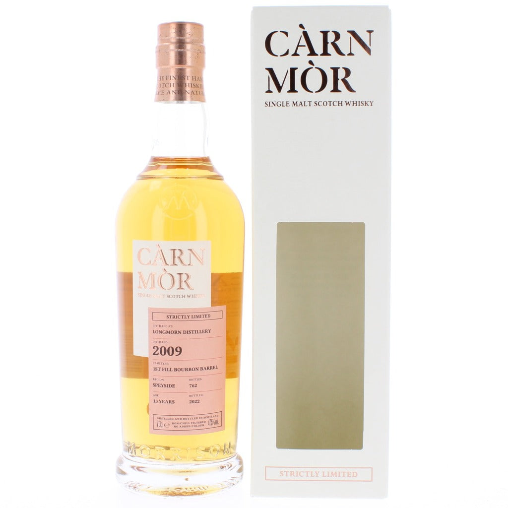 Longmorn 13 Year Old 2009 Carn Mor Single Malt Scotch Whisky - 70cl 47.5%