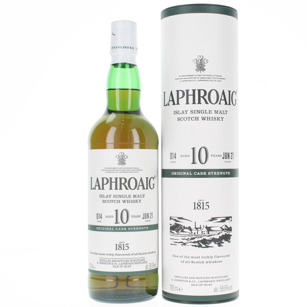 Laphroaig 10...