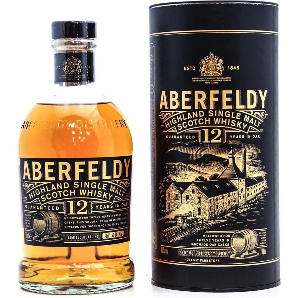 Aberfeldy 12 Year Old Single Malt Whisky - 70cl
