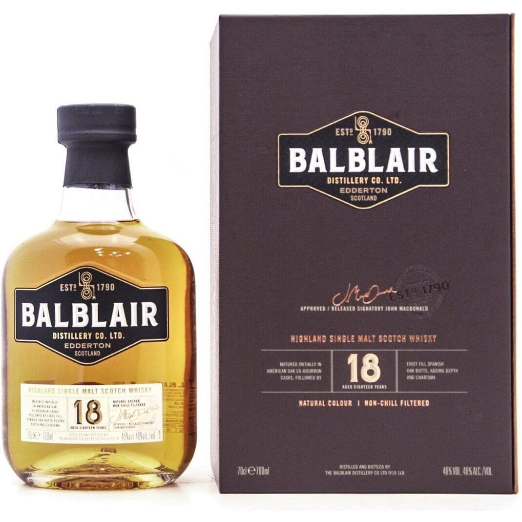 Balblair 18 Year Old - 70cl 46%