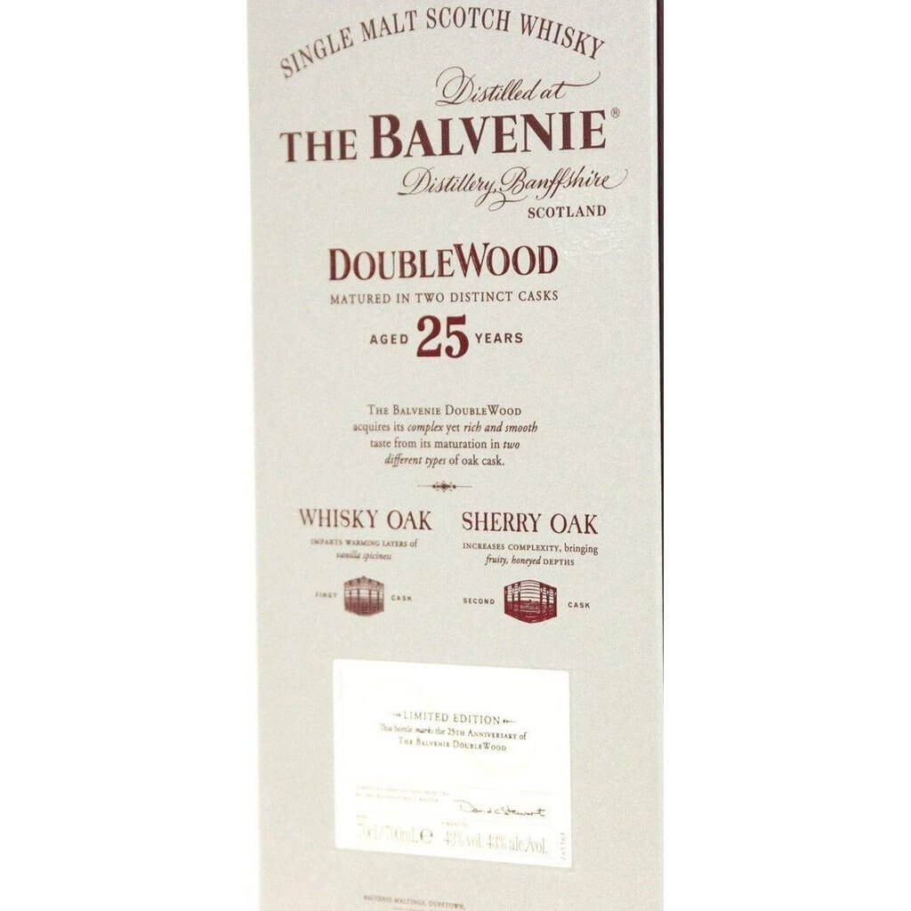Balvenie 25 Year Old DoubleWood Single Malt Whisky