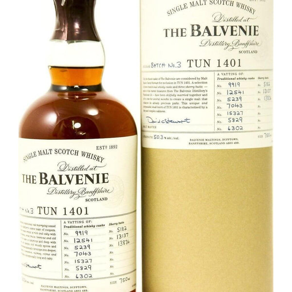 Balvenie Tun 1401  Batch 3 Whisky 1