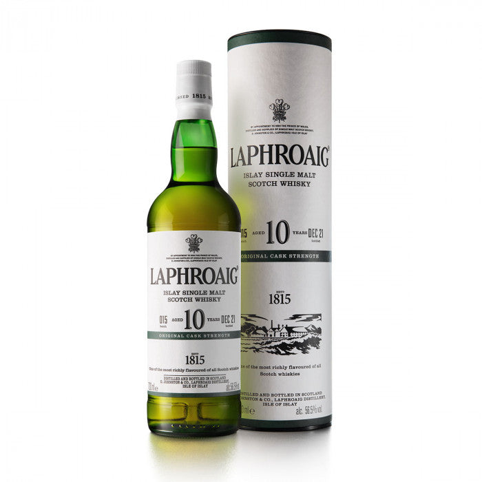 Laphroaig 10 Year Old Cask Strength Batch 15 Single Malt Scotch Whisky - 70cl 56.5%