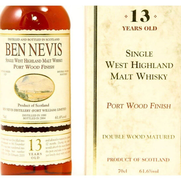 Ben Nevis 13 Years Old 1990 - 2004 Port Wood Finish - 70cl 61.6% 1