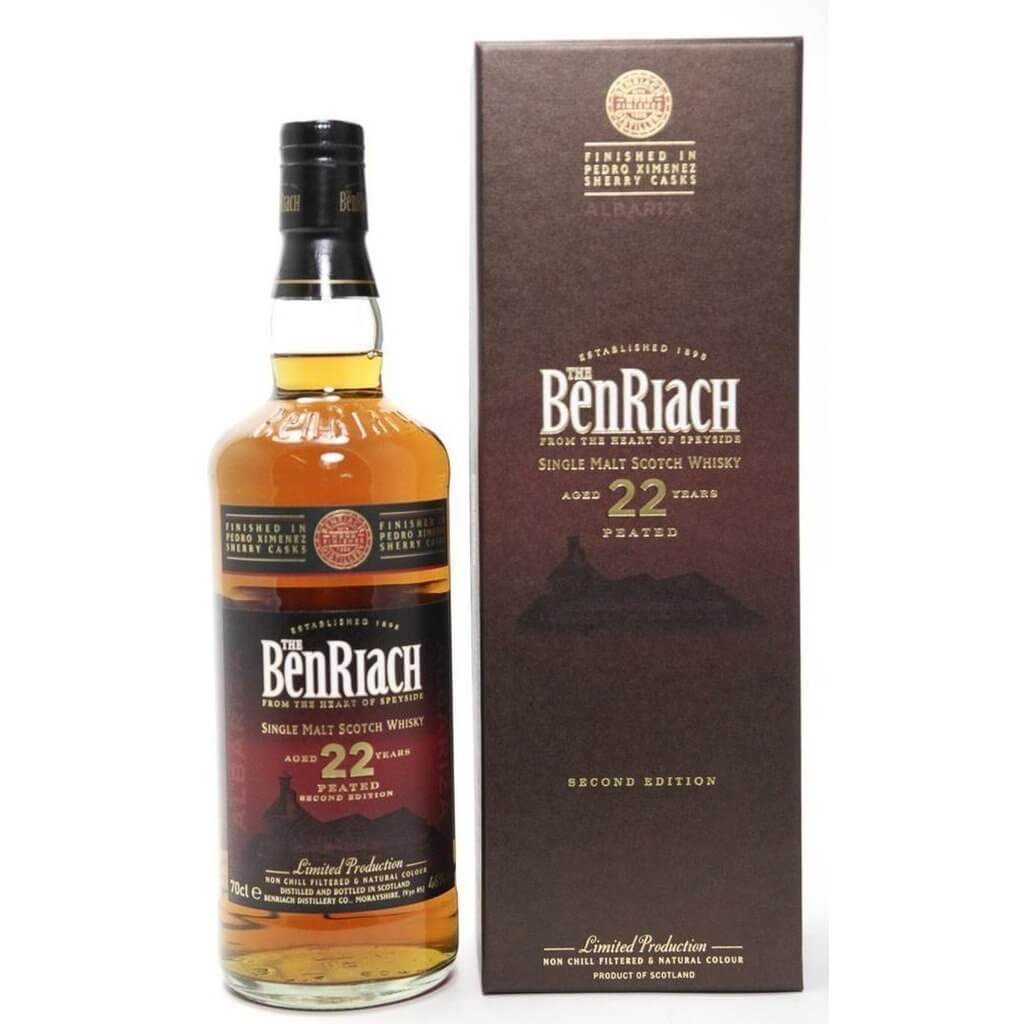 BenRiach 22 Year Old Albazira Peated PX Whisky