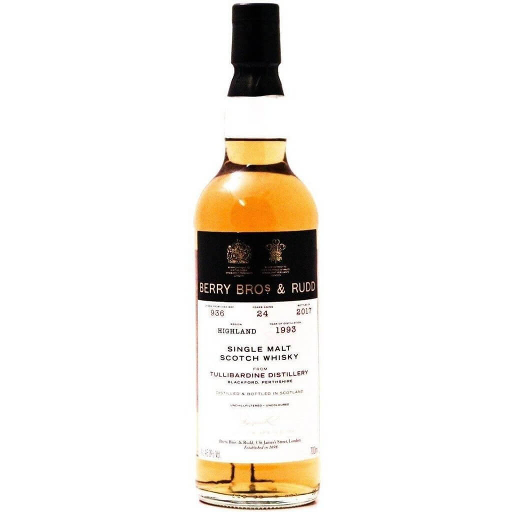 Berry Bros. & Rudd Tullibardine 1993 24 Year Old Single Malt Whisky - 70cl 48.9%