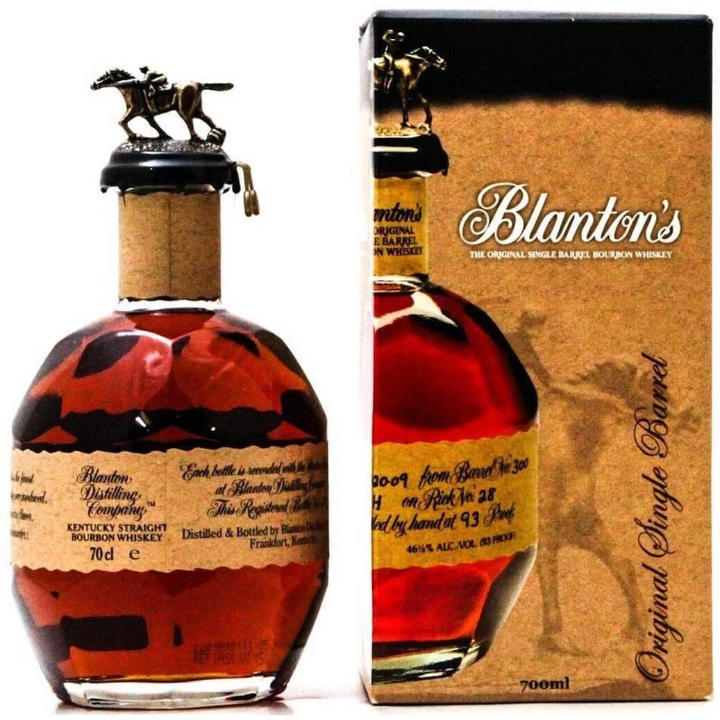 Blantons Single Barrel Bourbon Original Whiskey - 70cl 46.5%