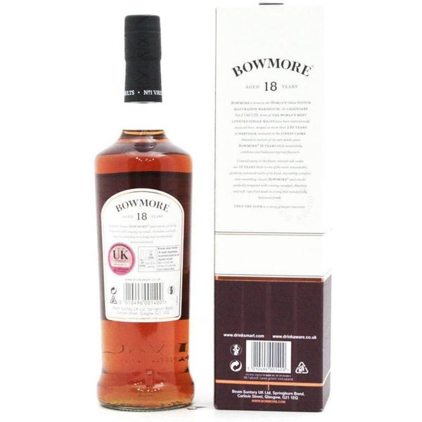 Bowmore 18 Year Old Single Malt Scotch Whisky - 70cl 43% 2