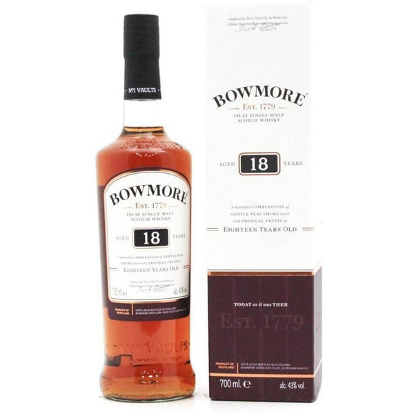 Bowmore 18 Year Old Single Malt Scotch Whisky - 70cl 43% 0