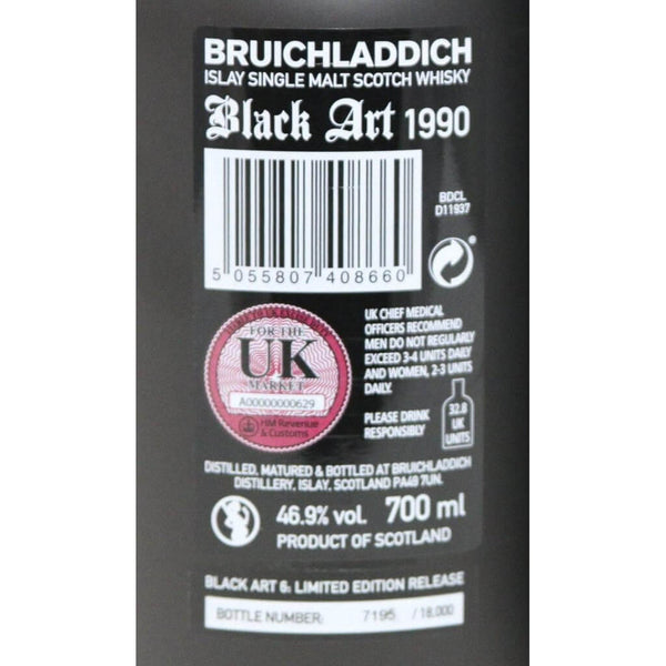 Bruichladdich Black Art 1990 06.1 - 26 Year Old Single Malt Scotch Whisky 3