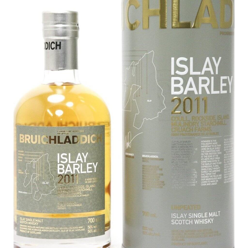 Bruichladdich Islay Barley 2011 Single Malt Scotch Whisky - 70cl 50%