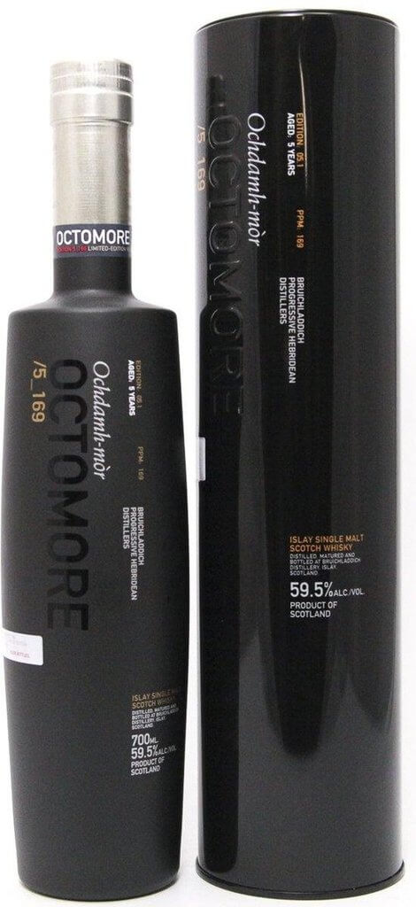 Bruichladdich Octomore 05.1 5 Year Old Single Malt Whisky - 70cl 59.5%