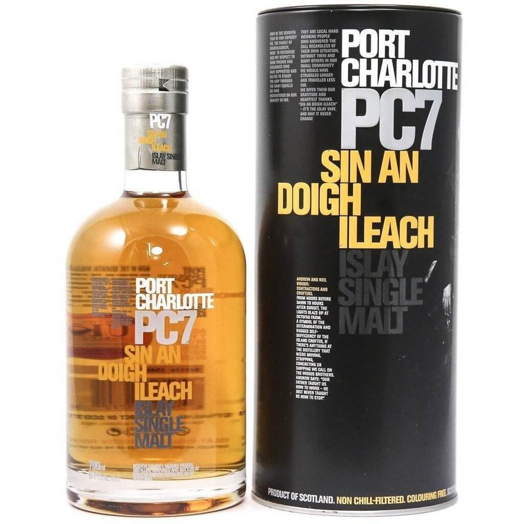 Bruichladdich Port Charlotte PC7 Sin An Doigh Whisky - 70cl 61%