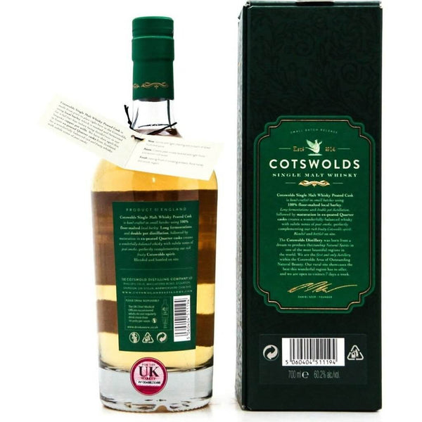 Cotswolds Peated Cask Single Malt Whisky - 70cl 59.3% 1