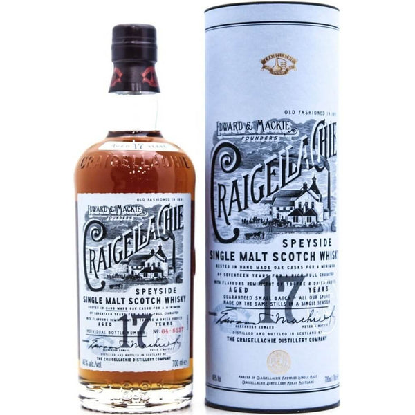 Craigellachie 17 Year Old Single Malt Whisky - 70cl 46% 0