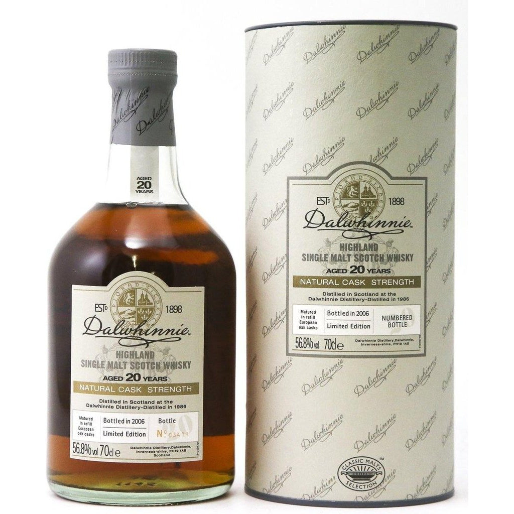 Dalwhinnie 20 Year Old - Cask Strength Limited Edition