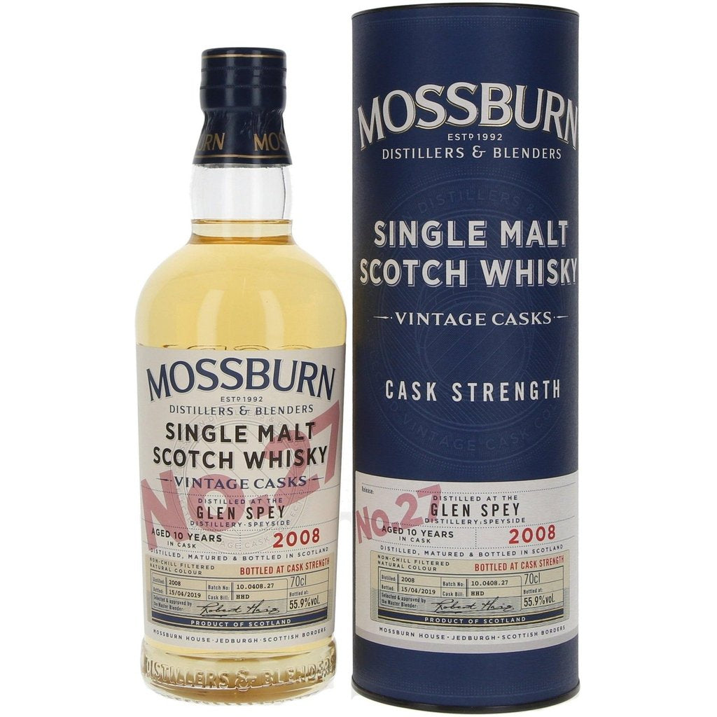 Glen Spey 10 Year Old 2008 Mossburn - 70cl 55.9%